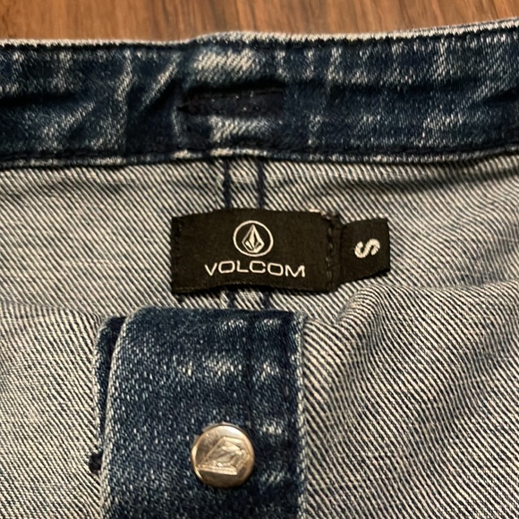 ⭐️ Host Pick ⭐️ Volcom • Denim • Small • Mini • Dress • - Picture 9 of 11